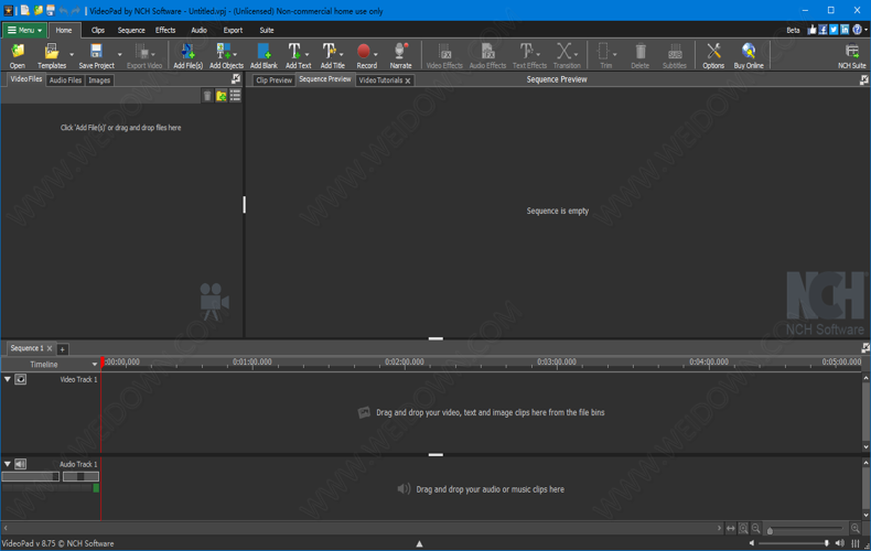 VideoPad Video Editor