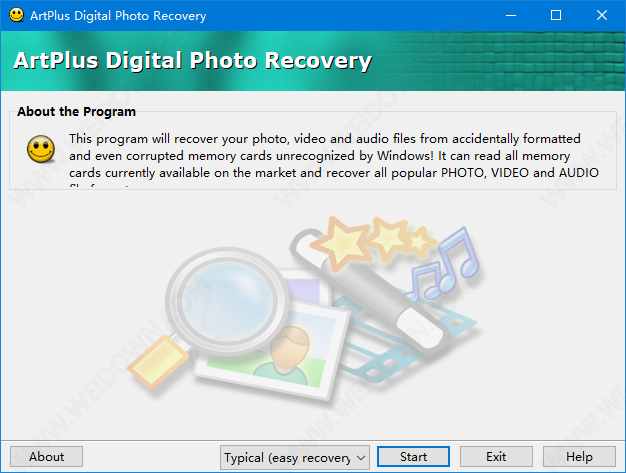 ArtPlus Digital Photo Recovery下载 - ArtPlus Digital Photo Recovery 7.2.9.220 破解版