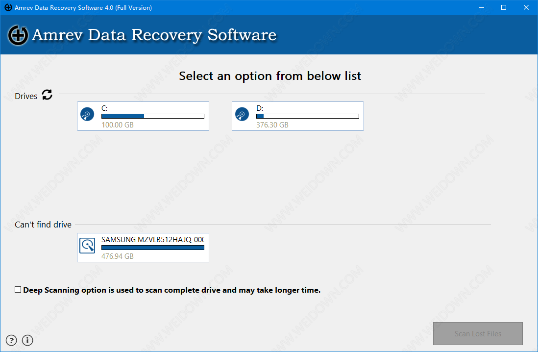 Amrev Data Recovery