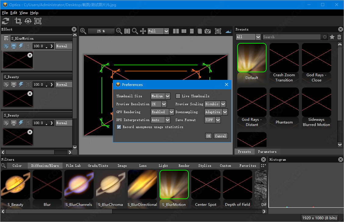 Boris FX Optics下载 - Boris FX Optics 2021.2 破解版