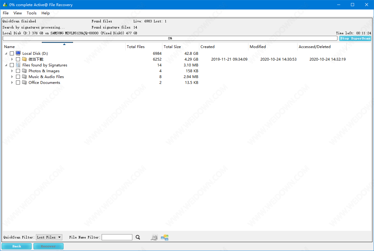 Active File Recovery下载 - Active File Recovery 文件恢复工具 20.1.1 破解版