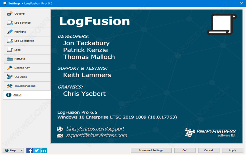 LogFusion Pro便携版下载 - LogFusion Pro 6.6.0 注册便携版