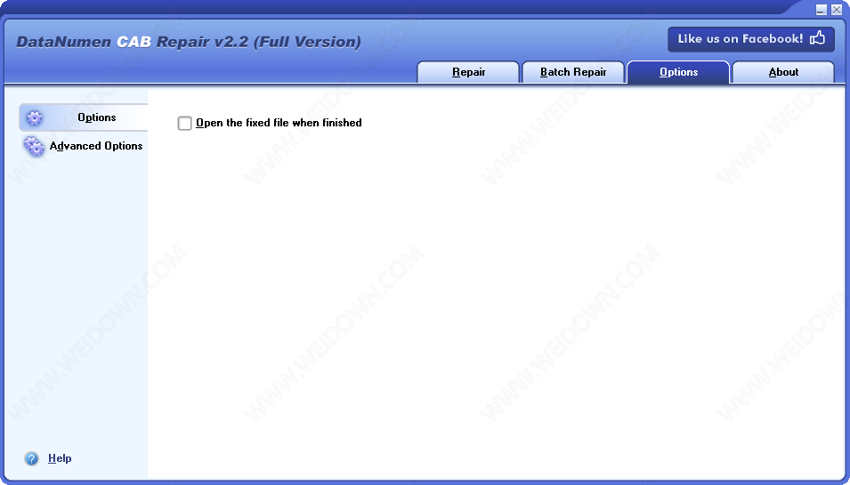 DataNumen CAB Repair下载 - DataNumen CAB Repair 2.2.0.0 破解版