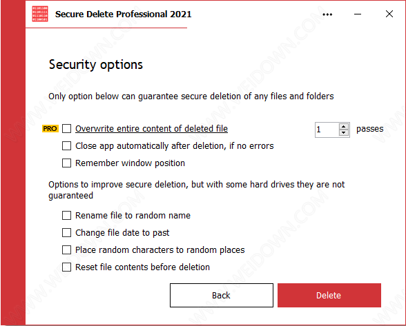 Secure Delete