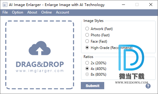 AI Image Enlarger下载 - AI Image Enlarger 图像无损放大工具 1.4.4 免费版