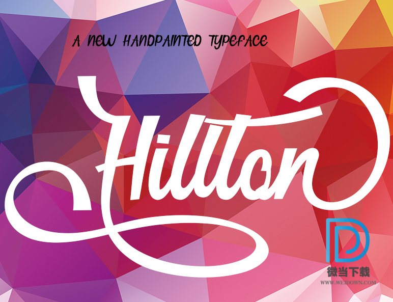 Hillton字体下载 - Hillton字体 免费下载