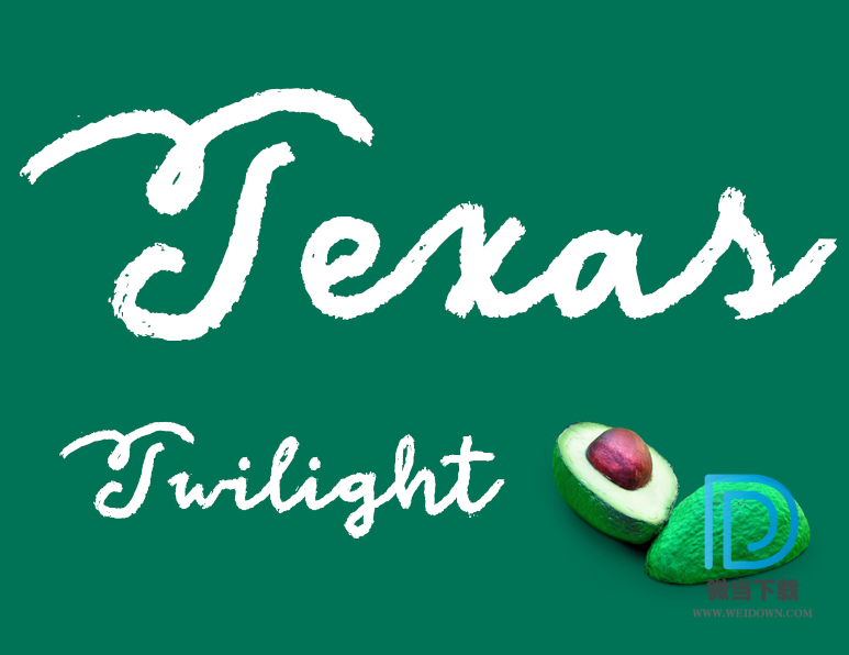 Texas-Twilight字体下载 - Texas-Twilight字体 免费下载