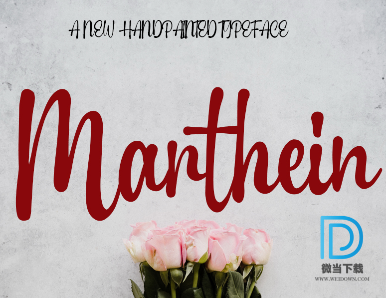 Marthein字体下载 - Marthein字体 免费下载