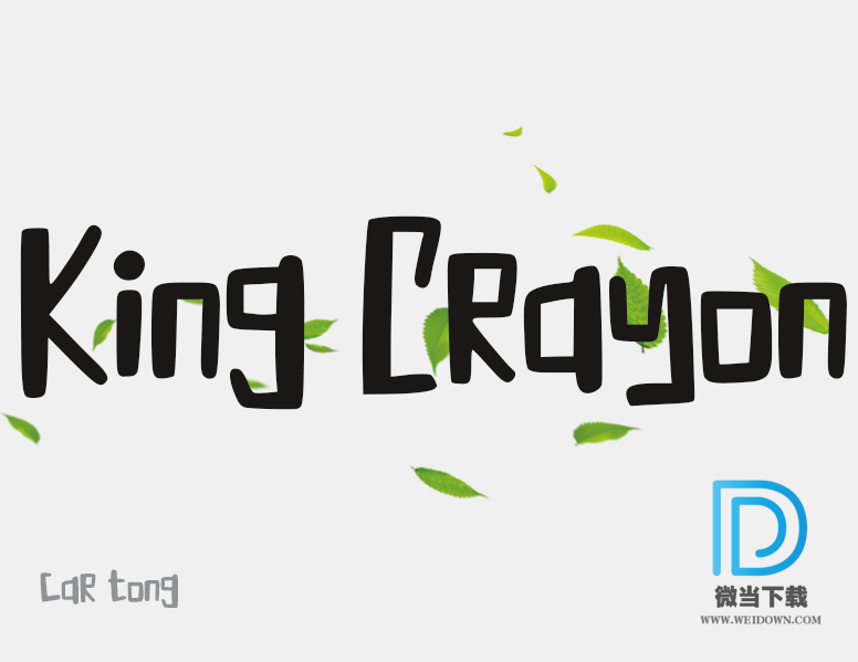 King Crayon字体下载 - King Crayon字体 免费下载