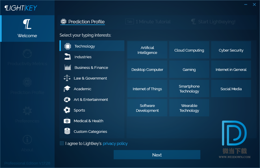 Lightkey Professional Edition下载 - Lightkey Professional Edition 文档自动处理工具 18.52 破解版