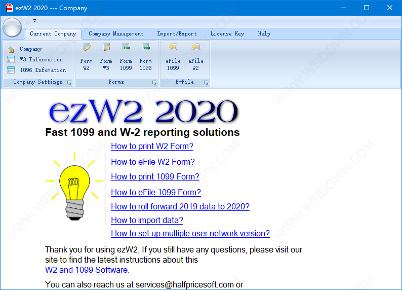 ezW2下载 - ezW2 2020 8.0.1 破解版