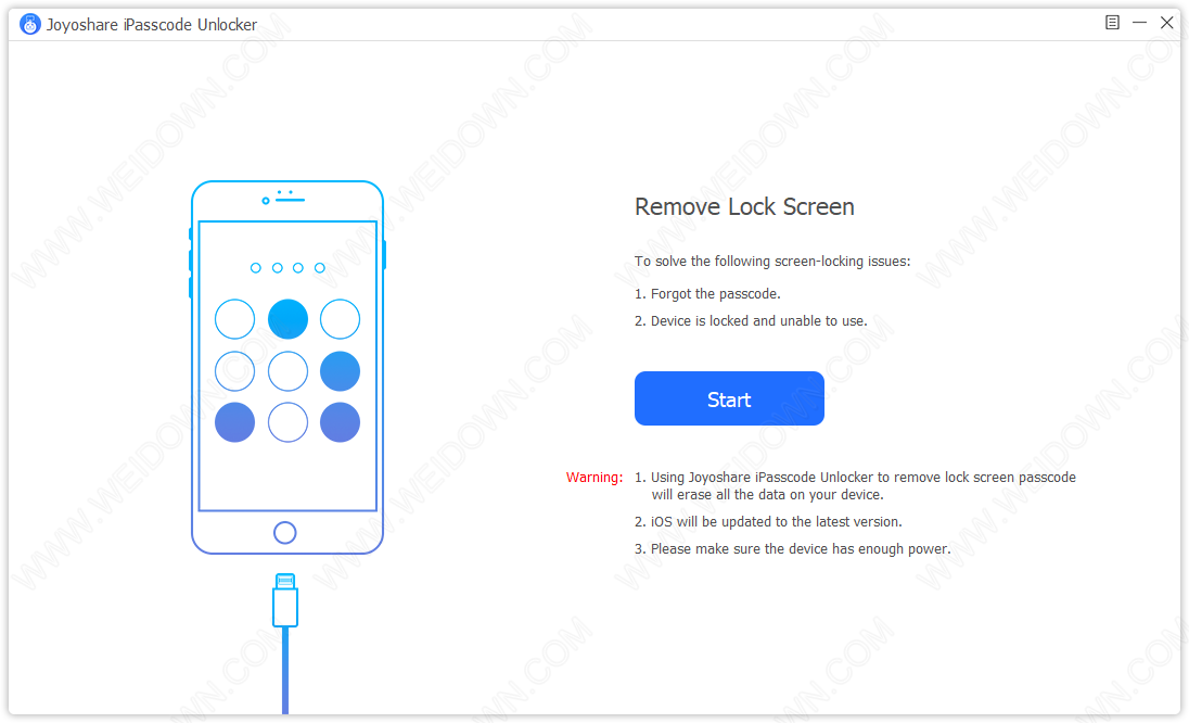 Joyoshare iPasscode Unlocker