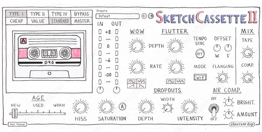 Aberrant DSP SketchCassette II下载 - Aberrant DSP SketchCassette II 2.1 免费版