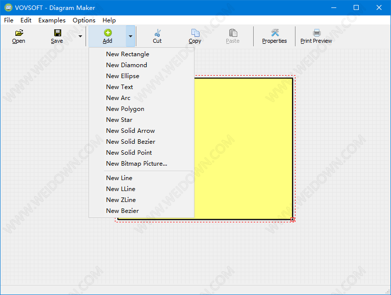 VovSoft Diagram Maker-1