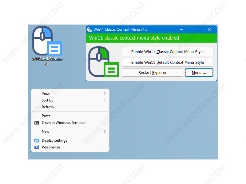 WIN11 Classic Context Menu-2