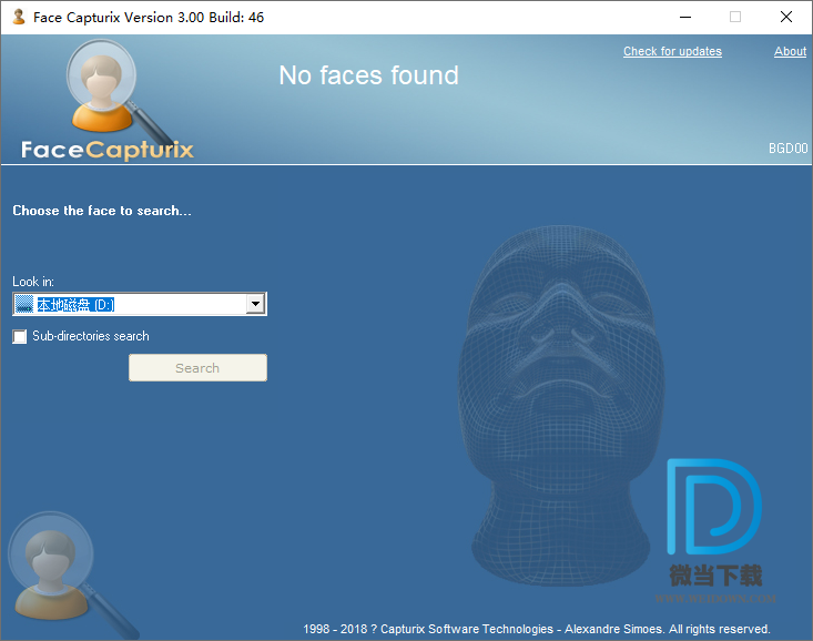 Face Capturix下载 - Face Capturix 人脸搜索软件 3.00 Build 46 破解版