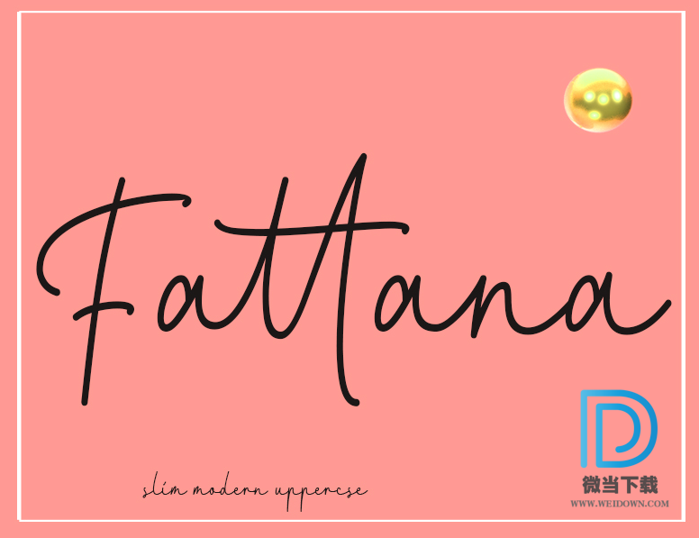 Fattana字体下载 - Fattana字体 免费下载