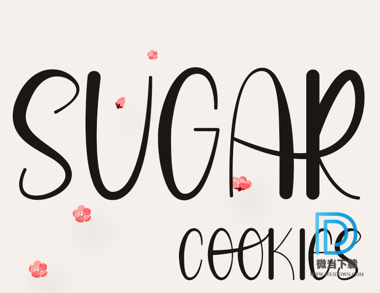 SUGAR COOKIES字体下载 - SUGAR COOKIES字体 免费下载