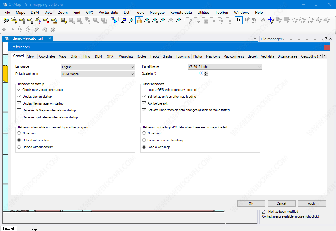 OkMap Desktop