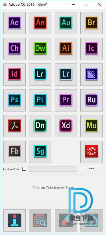 Adobe 2019 GenP Universal Patch Adobe全家桶破解补丁下载 - Adobe 2019 GenP Universal Patch Adobe全家桶破解补丁 1.5.6.2 绿色版