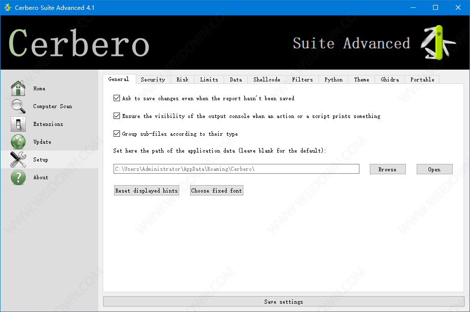 Cerbero Suite Advanced