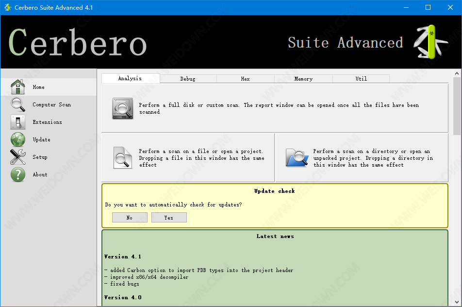 Cerbero Suite Advanced